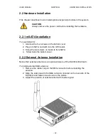 Preview for 24 page of Winmate EAC Mini EACIL20 User Manual