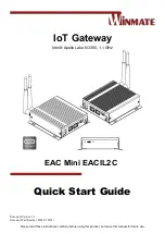 Preview for 1 page of Winmate EAC Mini EACIL2C Quick Start Manual