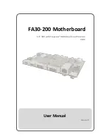 Предварительный просмотр 1 страницы Winmate FA30-200 User Manual