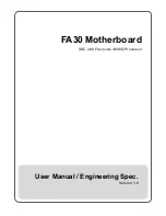 Winmate FA30 User Manual preview