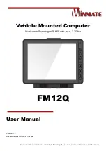 Preview for 1 page of Winmate FM12Q User Manual