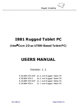 Winmate I881 User Manual preview