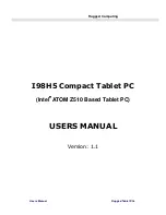 Preview for 1 page of Winmate I98H5 User Manual