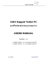 Winmate IA83 User Manual preview