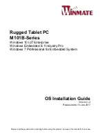 Winmate M101B Series Os Installation Manual preview