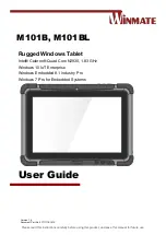 Preview for 1 page of Winmate M101B Series User Manual