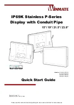 Winmate P Series Quick Start Manual preview