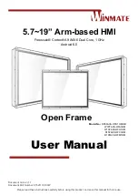 Winmate R05FA3S-OFD1HMHB User Manual preview