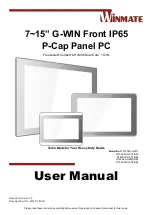 Winmate R10FA3S-GCT2 User Manual preview