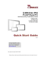 Winmate R10IB3S-GST2 Quick Start Manual preview