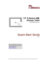 Winmate R15FA3S-PCC3-PoE Quick Start Manual preview