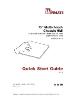 Winmate R15FA3S-PTC3 Quick Start Manual preview
