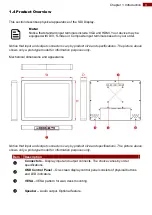 Предварительный просмотр 9 страницы Winmate R15L100-SDA3 User Manual