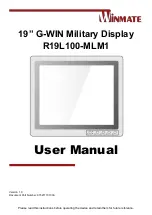 Предварительный просмотр 1 страницы Winmate R19L100-MLM1 User Manual