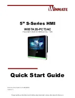 Preview for 1 page of Winmate W05TA3S-PCT3AC Quick Start Manual