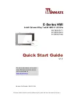 Preview for 1 page of Winmate W07IB3S-EHT1 Quick Start Manual