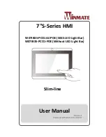 Preview for 1 page of Winmate W07IB3S-PCO1-POE User Manual