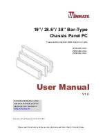 Winmate W19FA3S-CHA1 User Manual preview