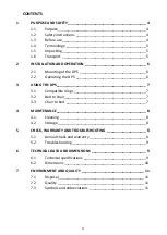 Preview for 3 page of Winncare IPx4 User Manual