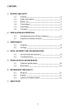 Preview for 3 page of Winncare Luna Mover User Manual