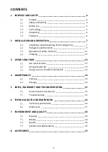 Preview for 3 page of Winncare Luna Twin/400 User Manual