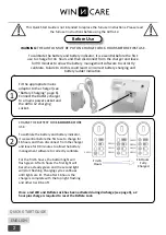 Preview for 2 page of Winncare Mangar AIRFLO 12 User Instructions