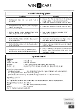 Preview for 9 page of Winncare Mangar AIRFLO 12 User Instructions