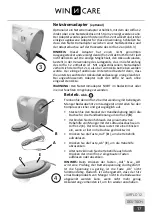 Предварительный просмотр 17 страницы Winncare Mangar AIRFLO 12 User Instructions