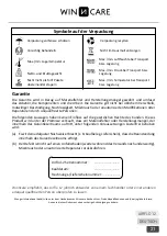 Preview for 21 page of Winncare Mangar AIRFLO 12 User Instructions