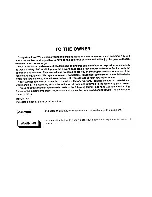 Предварительный просмотр 2 страницы Winnebago 1982 Itasca Owner'S Manual