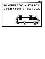 Предварительный просмотр 1 страницы Winnebago 1987 Itasca Operator'S Manual