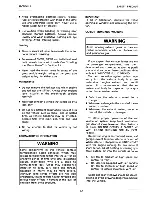 Preview for 13 page of Winnebago 1993 Sunflyer Owner'S Manual