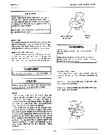 Preview for 19 page of Winnebago 1993 Warrior Operator'S Manual