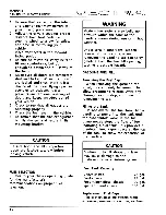 Preview for 22 page of Winnebago 1996 Vectra Operator'S Manual