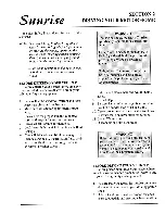 Preview for 17 page of Winnebago 1997 Sunrise Operator'S Manual