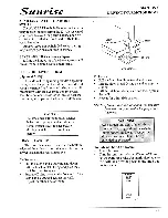 Preview for 27 page of Winnebago 1997 Sunrise Operator'S Manual