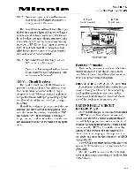 Preview for 47 page of Winnebago 1998 Minnie Operator'S Manual