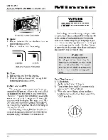 Preview for 66 page of Winnebago 1998 Minnie Operator'S Manual
