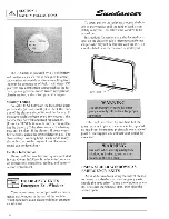 Preview for 18 page of Winnebago 1999 Sundancer Owner'S Manual