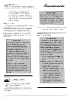 Preview for 34 page of Winnebago 1999 Sundancer Owner'S Manual