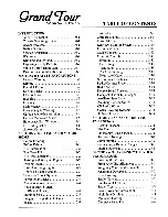 Preview for 3 page of Winnebago 1999 Vectra Grand Tour Manual