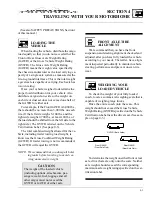 Preview for 49 page of Winnebago 2000 Freedom Operator'S Manual