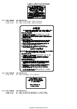 Preview for 109 page of Winnebago 2000 UKQ38K FLOORPLAN Manual