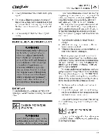 Preview for 17 page of Winnebago 2001 Chieftain Operator'S Manual