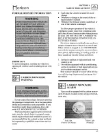 Preview for 19 page of Winnebago 2003 Horizon Operator'S Manual