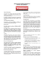 Предварительный просмотр 10 страницы Winnebago 2004 Itasca Sunstar Owner'S Manual