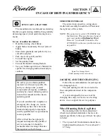 Preview for 45 page of Winnebago 2005 Rialta Owner'S Manual