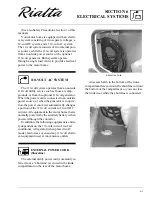 Preview for 61 page of Winnebago 2005 Rialta Owner'S Manual