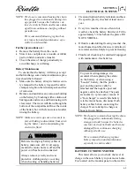 Preview for 69 page of Winnebago 2005 Rialta Owner'S Manual
