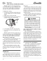 Preview for 84 page of Winnebago 2005 Rialta Owner'S Manual